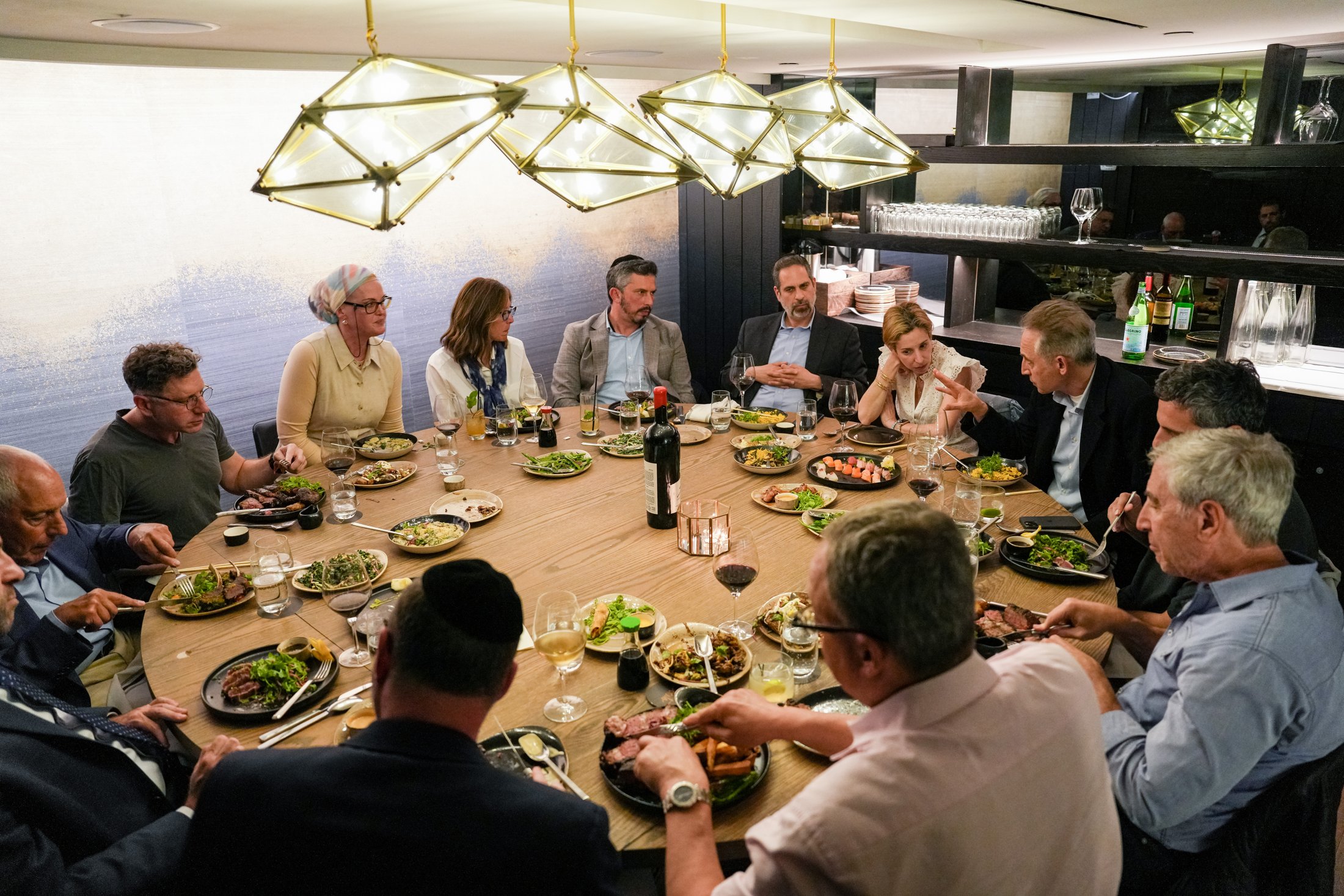 JWS Members at a private dinner with Brian Greene